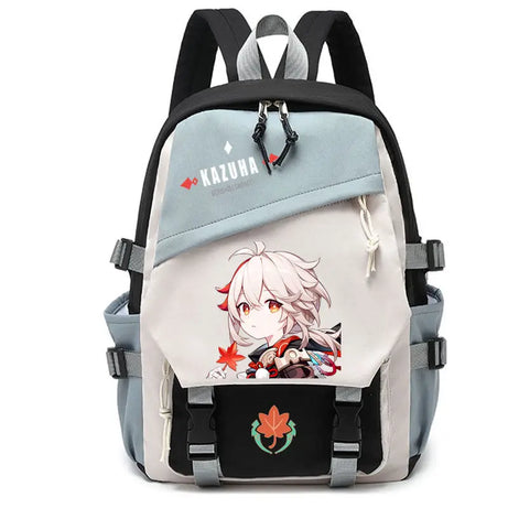 Genshin Impact Anime Cosplay Students School Bag Backpack Beelzebul Ayaka Xiao Bookbag Travel Rucksack Outdoor Boys Girls Gifts