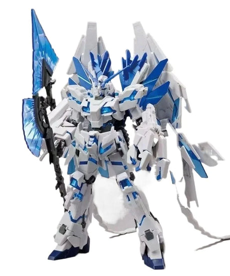 Hg 1/144 Star Motion Perfect Unicorn Rx-0  Assembly Model Kit  Action Figures Plastic model toys Collectible Model Boy's Gift