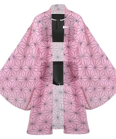 New Swimsuit Anime Demon Slayer Kochou Shinobu Kamado Cosplay Costume Kimono Agatsuma Zenitsu Sexy Bikini Beach Summer Halloween