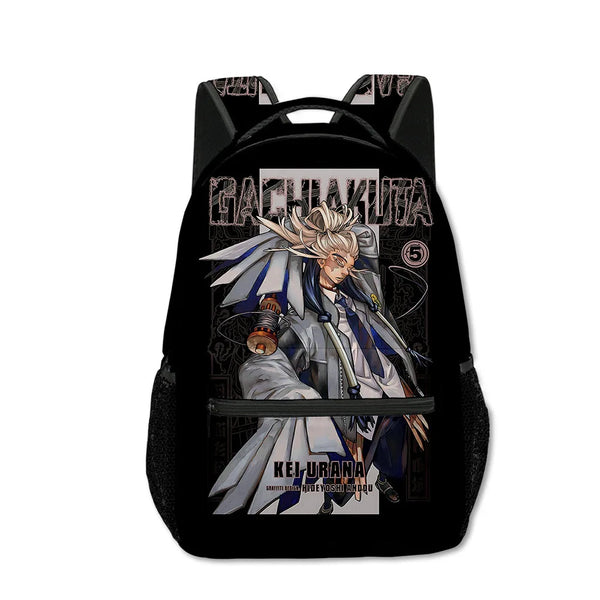 Gachiakuta Print Backpack — Waterproof Oxford School Bag