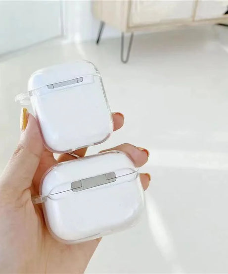 Soft Case for AirPods 1 2 Pro 3 4 Wirless Bluetooth Headphone Cover Anime Transparent Earphone Shell for Pro2
