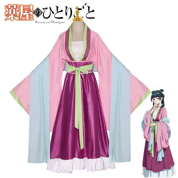 The Apothecary Diaries Maomao Cosplay Costume — with Wig