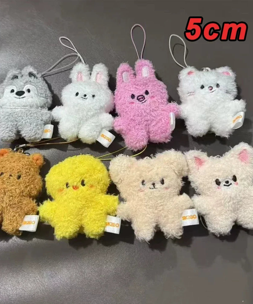 300style 10/22cm Skzoo Plush Bag Toy Kawaii Stray Wolf Plush Cartoon Stuffed Animal Doll Kawaii Toy Room Decor Children Gift