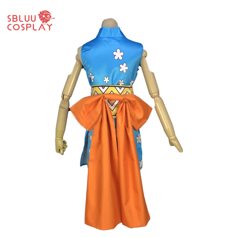 One Piece Wano Country Nami Cosplay Costume – Anime Kimono Outfit 3