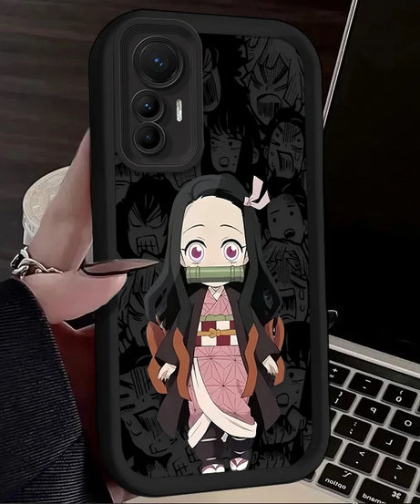 Cute Anime Demon Slayer Case For Xiaomi Poco C65 X7 X6 F6 F5 X5 X3 NFC F3 M6 Pro 4G Mi 13 12 11 Lite 5G 14 13T 12T 11T 14T Pro