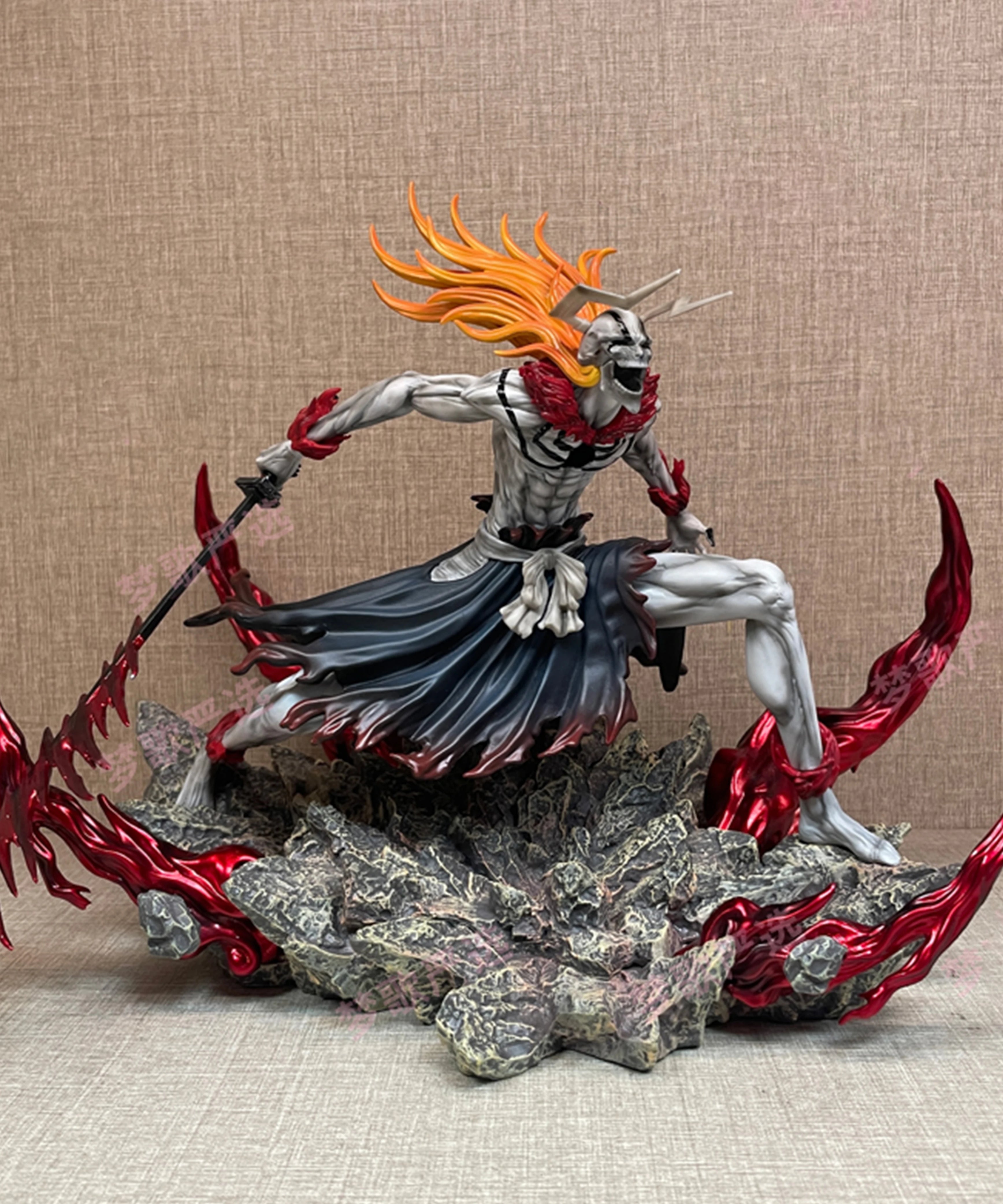23cm Bleach Figure Kurosaki Ichigo Anime Figures PVC Statue Model Doll Collection Room Decoration Desk Toys Halloween Gifts