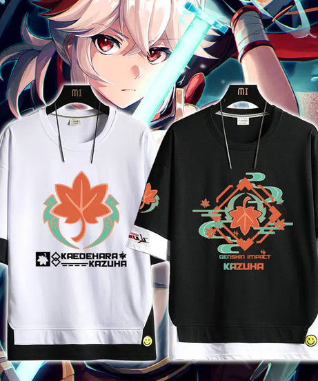Genshin Impact Mondstadt Graphic Tee – Unisex Cotton Shirt