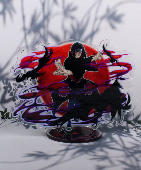 Anime Acrylic Stand Character Model Board Table Decoration Key Chain Kakashi Itachi Sasuke Lady Gift Jewelry Accessories