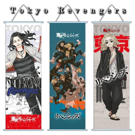 Tokyo Revengers Canvas Wall Art - Anime Room Decor