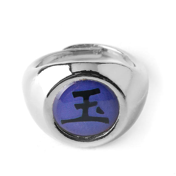 Anime Akatsuki Rings & Metal Necklace Pendant Set – Uchiha Itachi, Pain & Obito Accessories