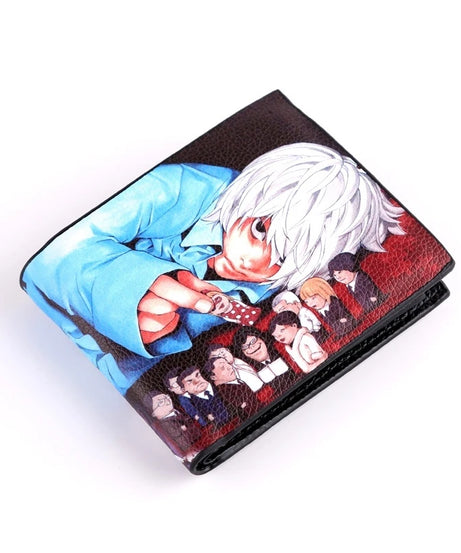 Anime Death Note L·Lawliet Short PU Leather Wallet Yagami Light Purse