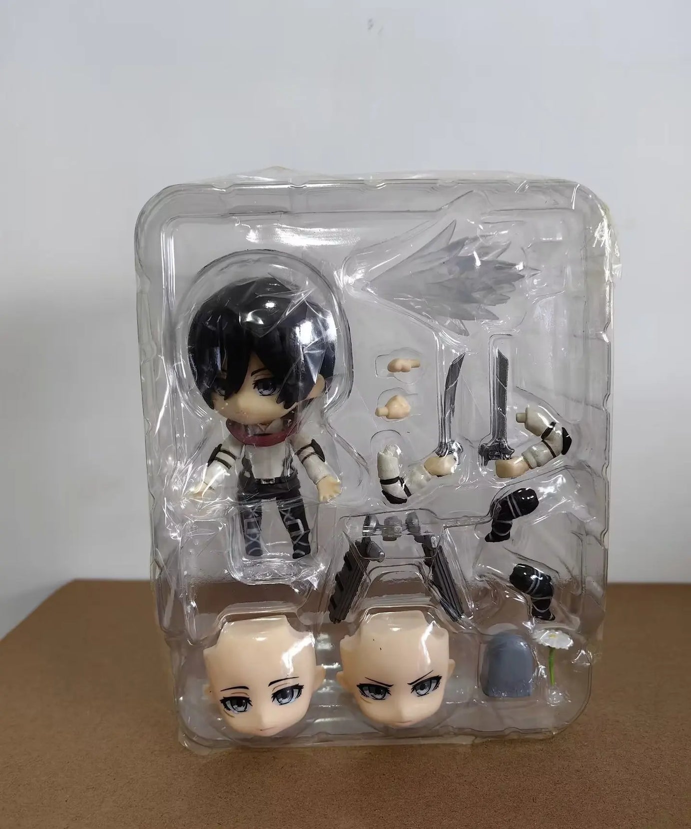 10cm Attack on Titan Mikasa Ackerman The Final Season Anime Action Figure Toys Doll Collection Christmas Gift