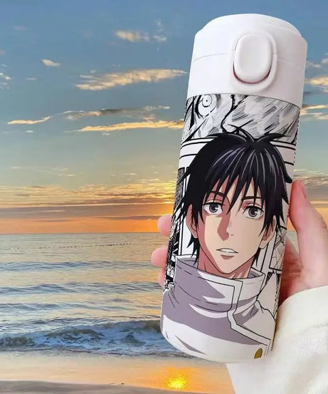 Gojo Satoru Jujutsu Kaisen Thermos Bottle – Anime Stainless Steel Water Cup