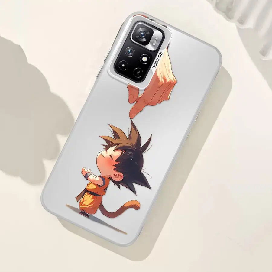 Cute Son-Gokus Case for Xiaomi Redmi 12C A3x 14C A4 13C A1 A3 A2 Plus 13 12 Shell