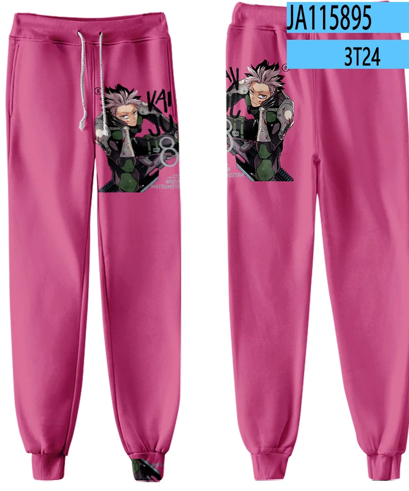 Kaiju No. 8 3D Jogger Pants – Anime Fitness & Casual Sweatpants