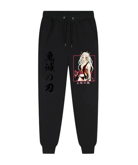 Anime Demon Slayer printed trousers men's comfortable fleece pants jogging men's trousers casual versatile sweatpants S-3XL