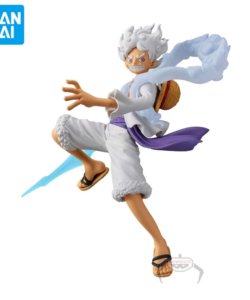 Luffy Gear 5 Figure – Banpresto One Piece Grandline DXF 15cm Collectible