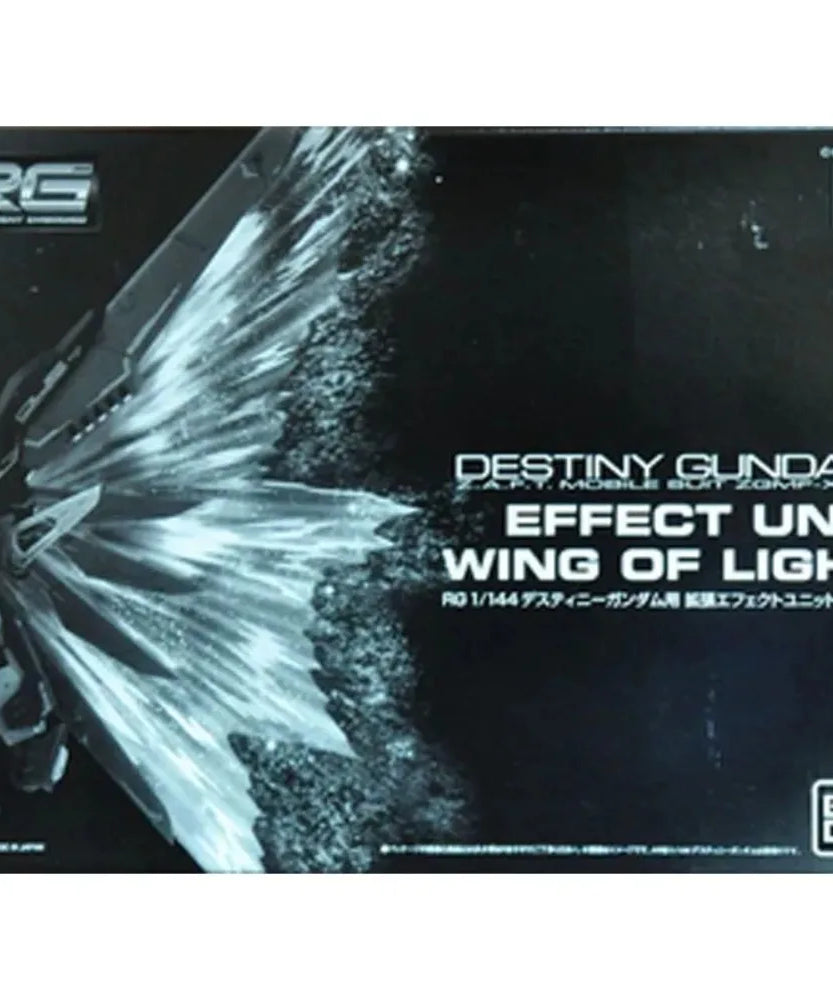 Genuine RG DESTINY GUNDAM EFFECT UNIT WING OF LIGHT Anime Action Figure Collectible Assembly Model Toys Gift Children Boy
