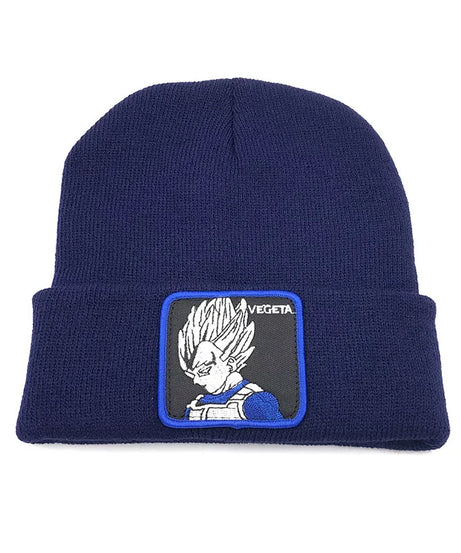 Autumn Winter Dragon Ball Knitted Cap Son Goku Vegeta  Warm Beanies Hat Adult Unisex Outdoor Embroidery Bonnet Christmas Gifts