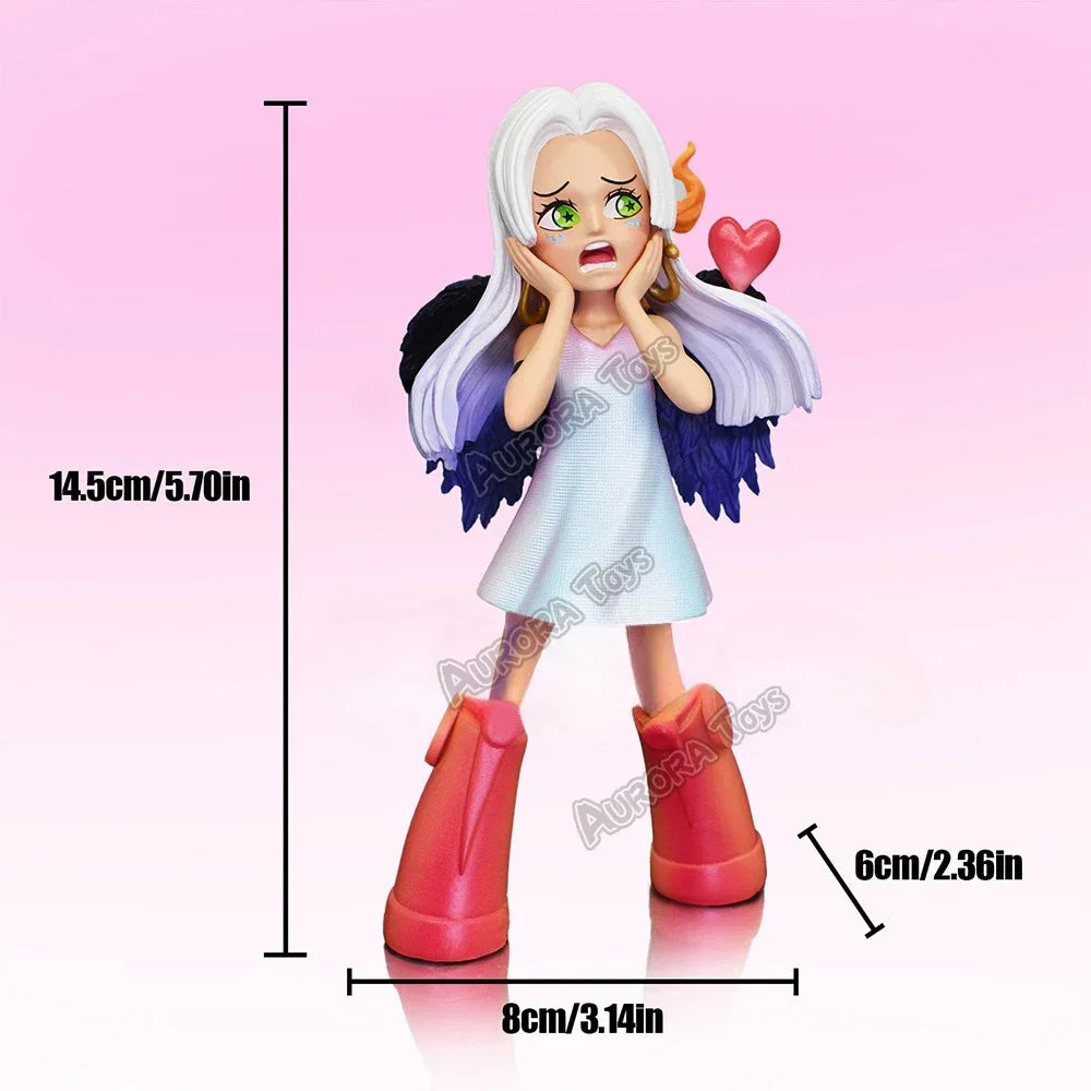 5.7in/14.5cm Anime One Piece Figure Seraphim Boa Hancock Action Figure PVC Collection Model Toys Gifts