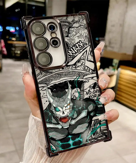 Kaiju No.8 Monster Form Phone Case for Galaxy S20 S21 S23 S24 FE S22 S23 S24 S25 Plus S22 S23 S24 S25 Ultra