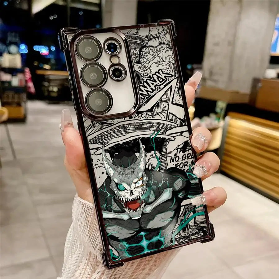 Kaiju No.8 Monster Form Phone Case for Galaxy S20 S21 S23 S24 FE S22 S23 S24 S25 Plus S22 S23 S24 S25 Ultra