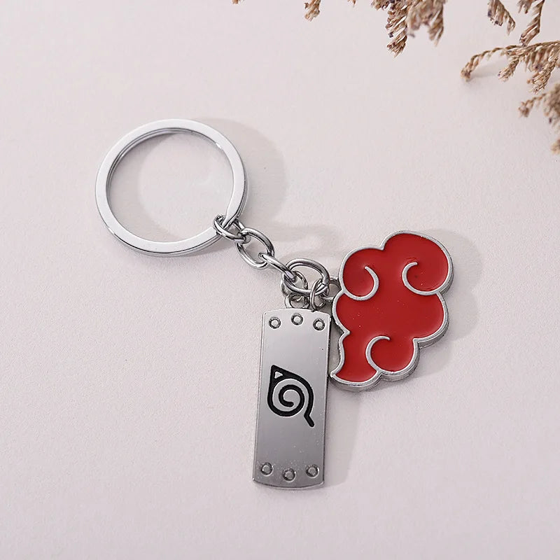 Naruto Konoha Rogue Ninja & Akatsuki Organization Keychain Pendant Accessory 5