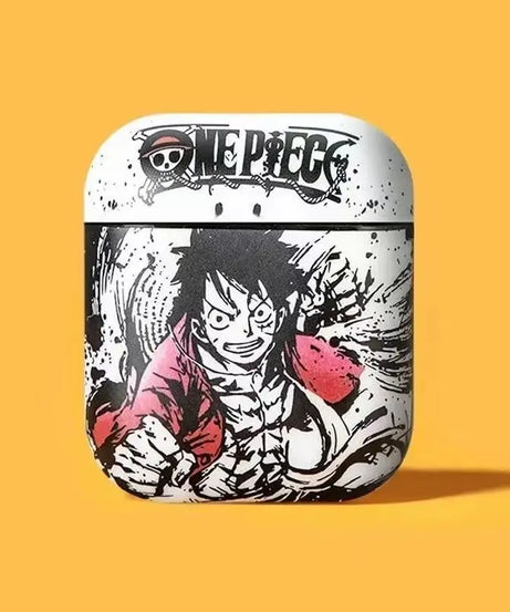 Anime One Piece Luffy Zoro Airpods Pro 2 Smart Cover Airpods 1/2/3 Protective Case for Iphone Bluetooth Earphones