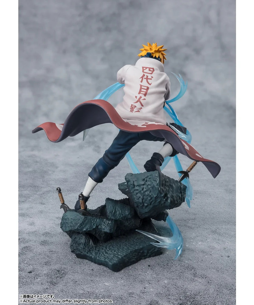 BANDAI Figuarts ZERO Minato Namikaze Rasengan Figure – Naruto Shippuden Collectible