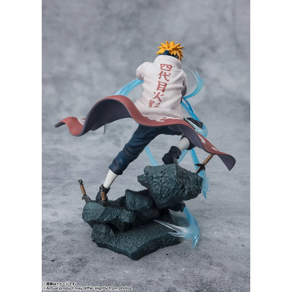 BANDAI Figuarts ZERO Minato Namikaze Rasengan Figure – Naruto Shippuden Collectible