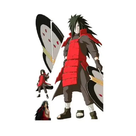 Naruto Wall Stickers, Personalized 3D Three-dimensional Adhesive Wall Stickers, Waterproof Glass Stickers, Decorative Paintings