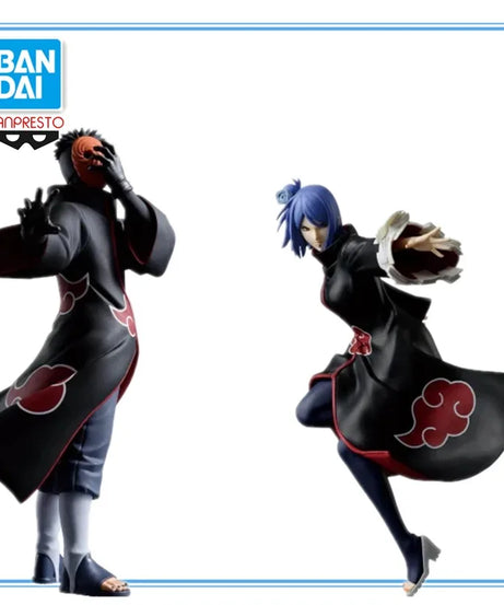 NARUTO  Konan Tobi  PVC 17cm Anime Character Model Collection Desktop Decoration Toys Gifts