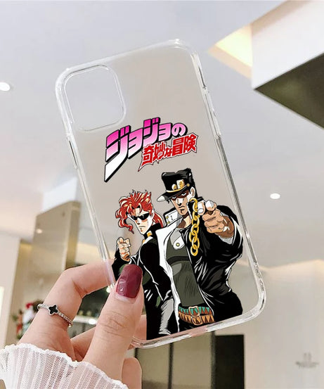 JoJo's Bizarre Adventure JoJo Anime Phone Cover For iPhone 11 12 13 14 15 16 17 Pro Max 16 15 14 Plus 17AIR Soft Silicone Case