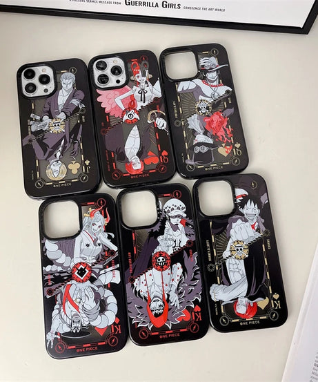 One Pieces Brand Case for iPhone 15 14 13 12 11 16 17 Pro Max plus Luffy Zoro Soft Silica gel Phone Cover