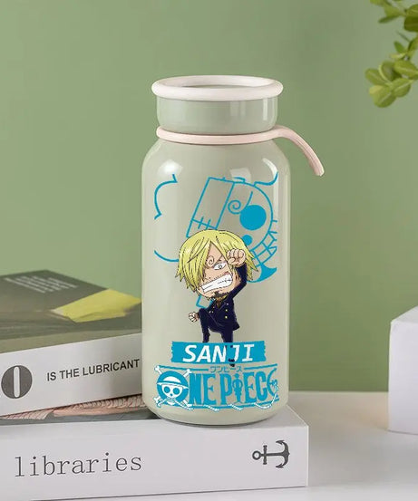 Anime One Piece Monkey D. Luffy Roronoa Zoro Nami Usopp Chopper Nico Robin Franky Insulated Cup Drinking Cup Anime Cup