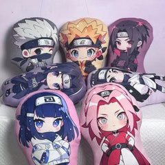 Kawaii Anime Naruto Plush Throw Pillow 40cm – Soft Portable Nap Cushion & Room Decor
