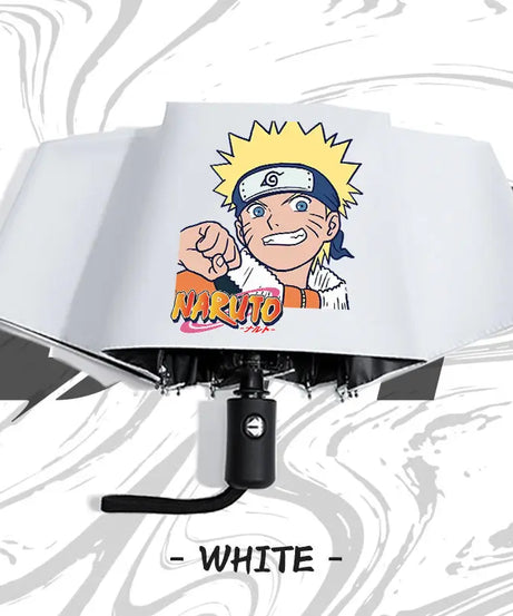 Naruto anime peripheral automatic umbrella Naruto Namikaze Minato Uchiha Itachi Kakashi Haruno Sakura sunshade umbrella gift