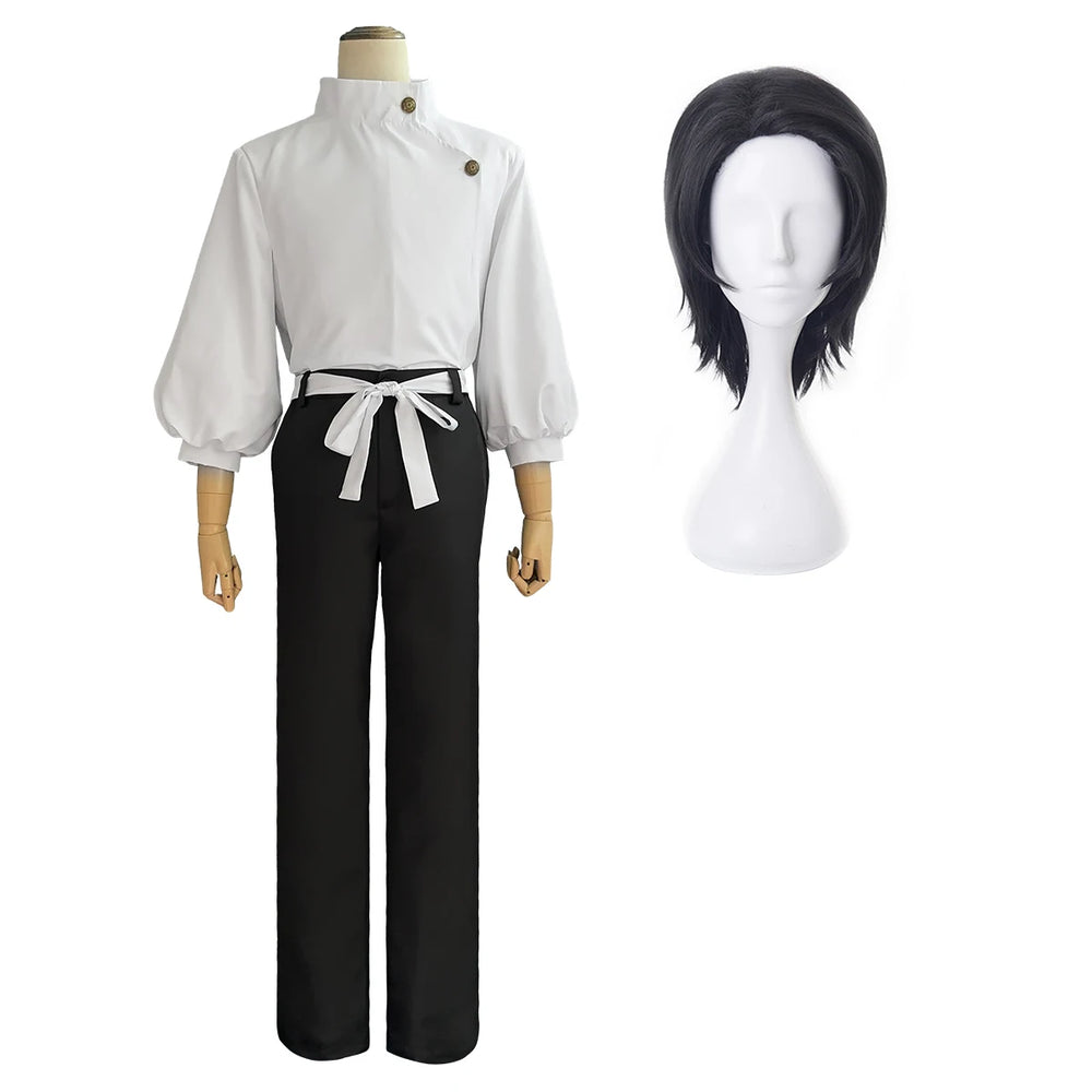 Anime Jujutsu Kaisen High School Uniform & Wig Cosplay Costume 8