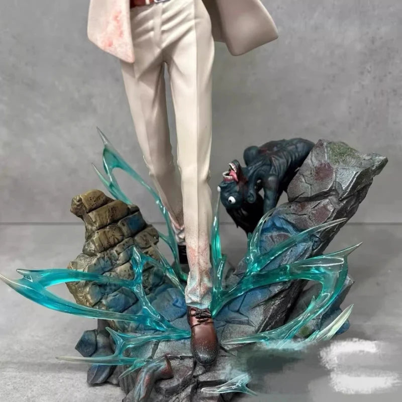 Jujutsu Kaisen Nanami Kento Figure 28cm PVC Statue Anime GK Collection Model Toy With Cursed Energy Effect Base Decorative Gift