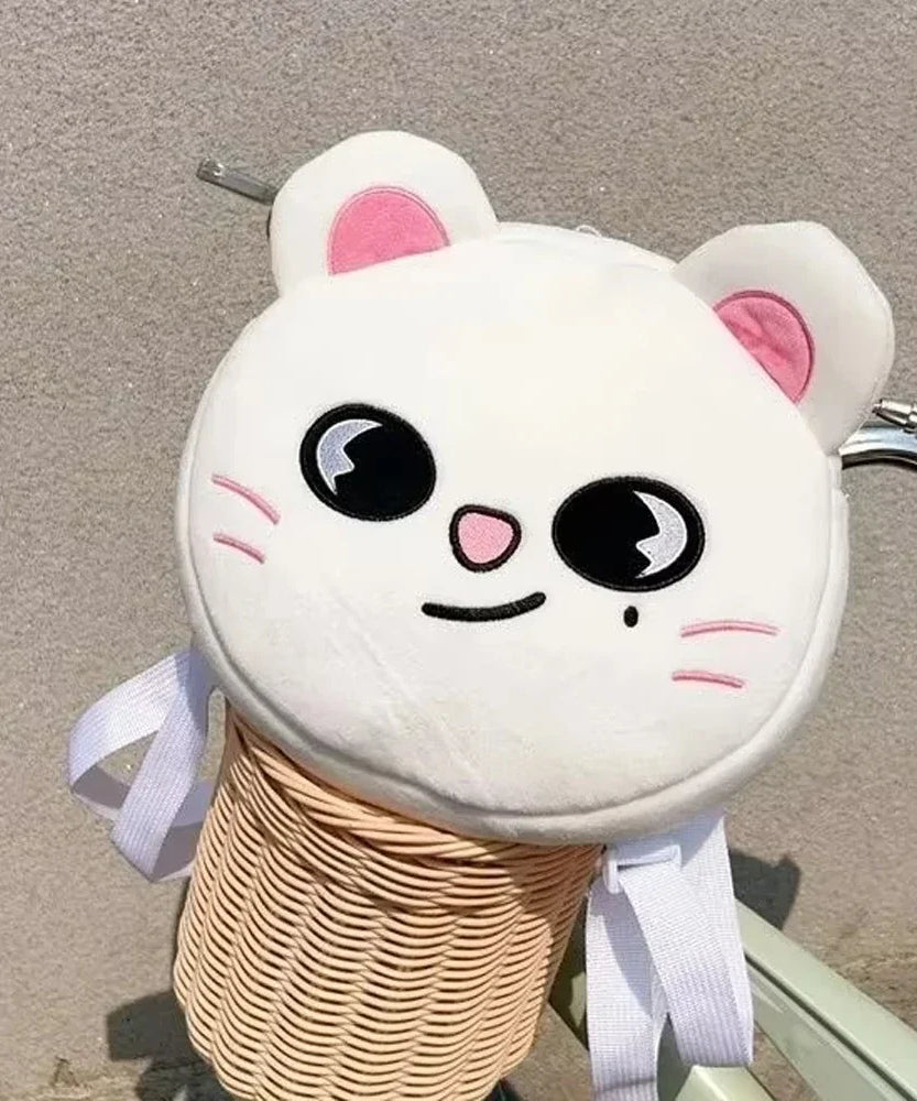 300style 10/22cm Skzoo Plush Bag Toy Kawaii Stray Wolf Plush Cartoon Stuffed Animal Doll Kawaii Toy Room Decor Children Gift