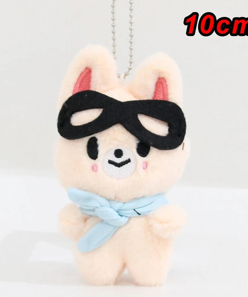 300style 10/22cm Skzoo Plush Bag Toy Kawaii Stray Wolf Plush Cartoon Stuffed Animal Doll Kawaii Toy Room Decor Children Gift
