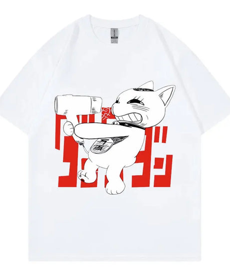 Anime Dandadan Turbo Granny Graphic T Shirts Manga Short Sleeve T-shirt High Quality Cotton Clothing T-shirts Unisex