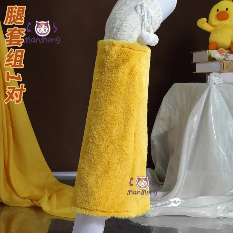 Tracy Reznik Mechanic Identity Ⅴ cosplay Sally costume Hat backpack sweater jacket skirt prop Halloween sweet girl yellow set