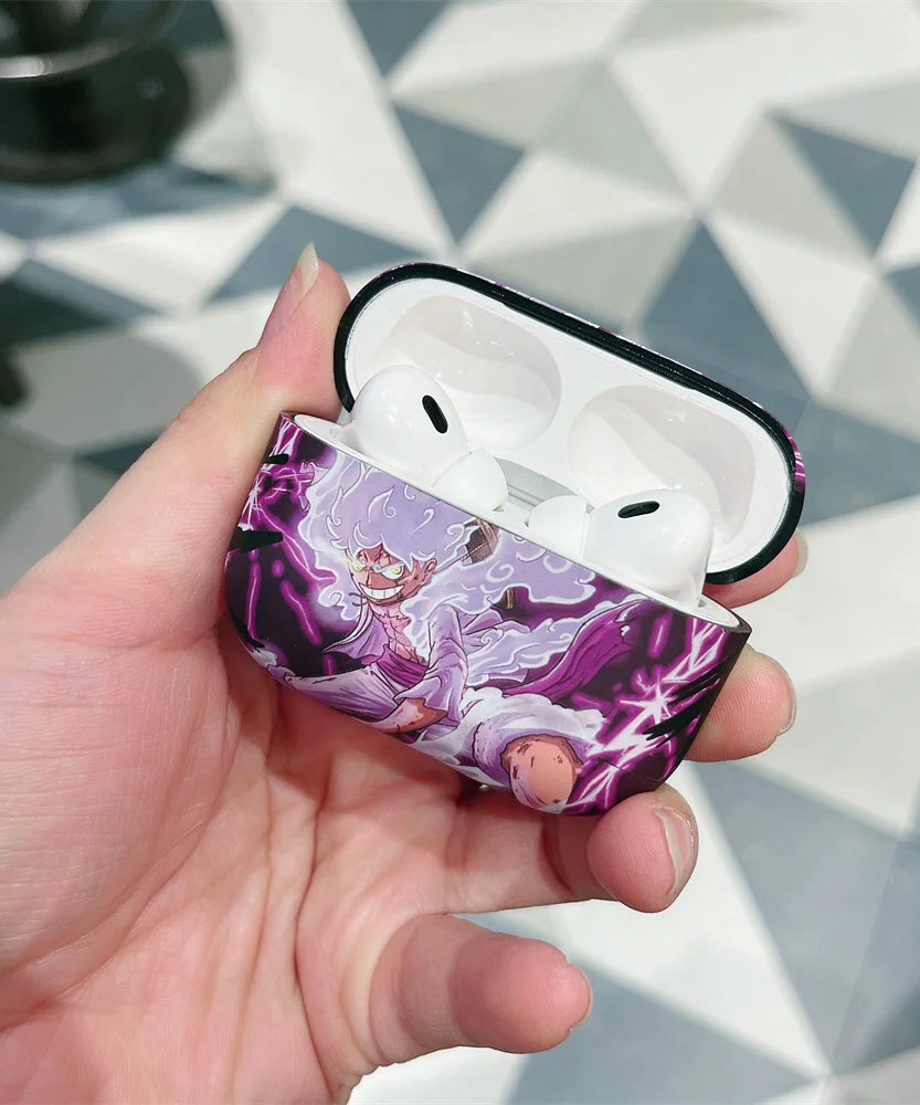 Anime One Pieces Earphone Cases for Airpods 2 3 4 pro pro 2nd Wireless Bluetooth Headphone Cover