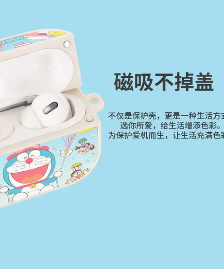 Doraemon AirPods Case – Cute & Stylish Cartoon Cover for AirPods Pro 2 / AirPods 3