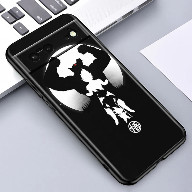 Dragon Ball Z Shockproof Silicone Case – Google Pixel 4 to 9 Series
