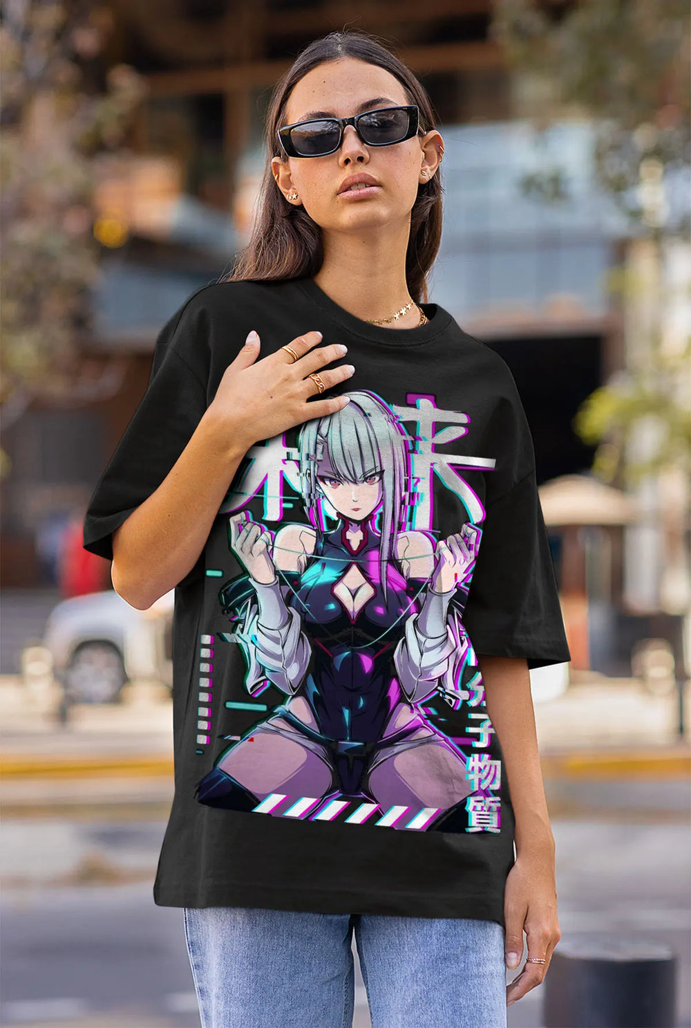 Cyberpunk: Edgerunners Lucy T-Shirt — Graphic Tee 4