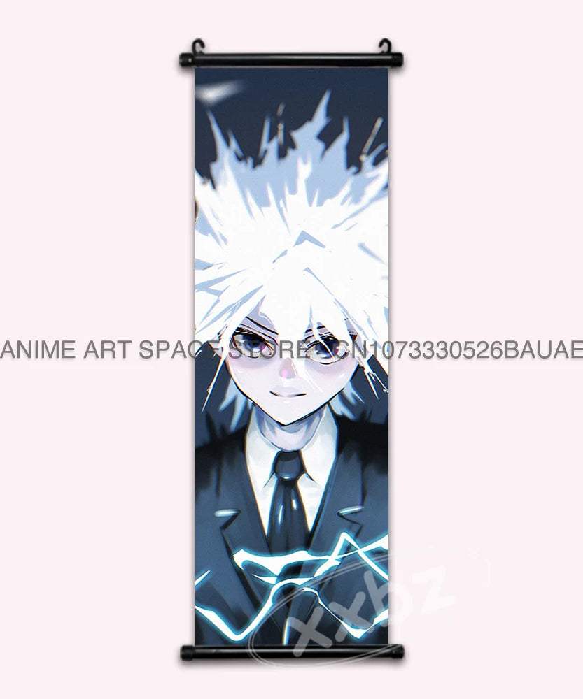 Hunter x Hunter Scroll Poster – Classic Anime Wall Art Canvas Decoration