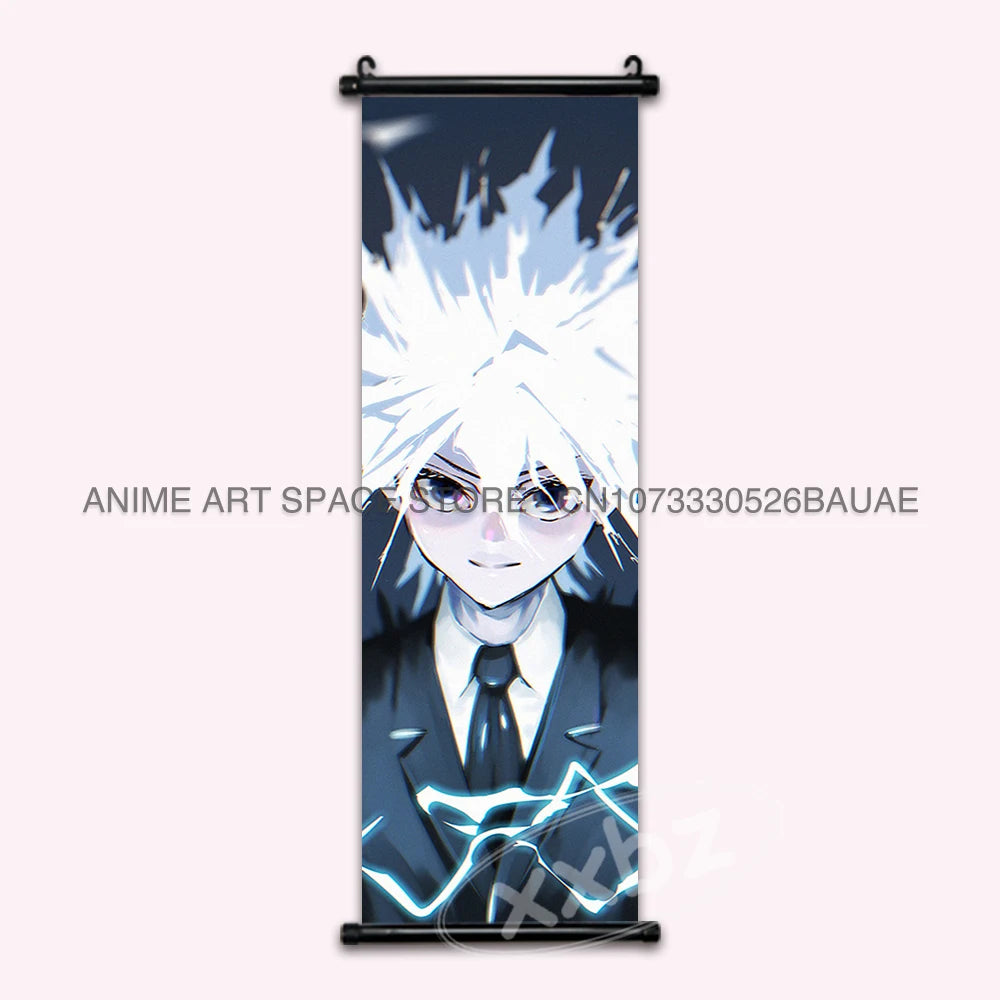 Hunter x Hunter Scroll Poster – Classic Anime Wall Art Canvas Decoration