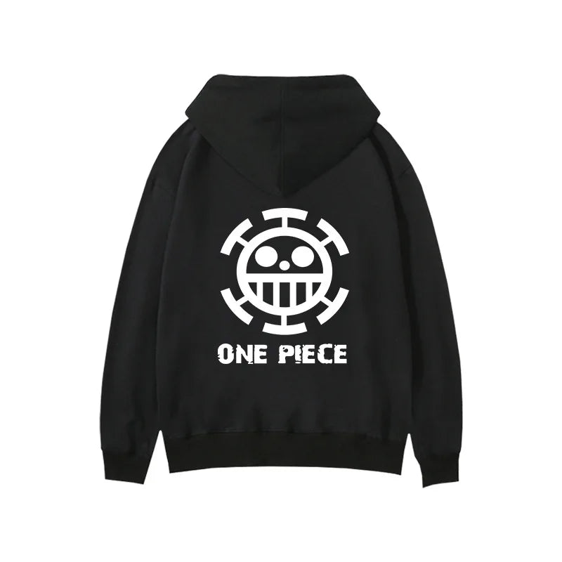 One Piece Anime Women Zip Up Hoodie Jacket Spring Autumn 2New Fashion Mens Sweatshirt Couple Promozed Clothes Coats